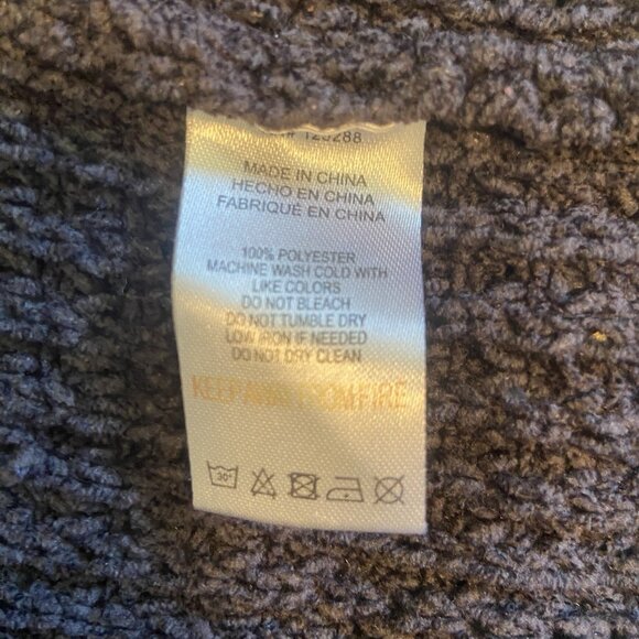 Jason Wu Waffle Knit Gray Oversized Long Sleeve Cardigan With Belt Size‎ M Cozy - Picture 10 of 10